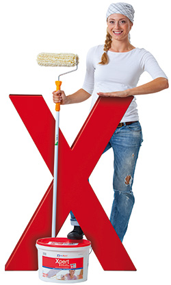 Heimwerkerin mit bauXpert-X